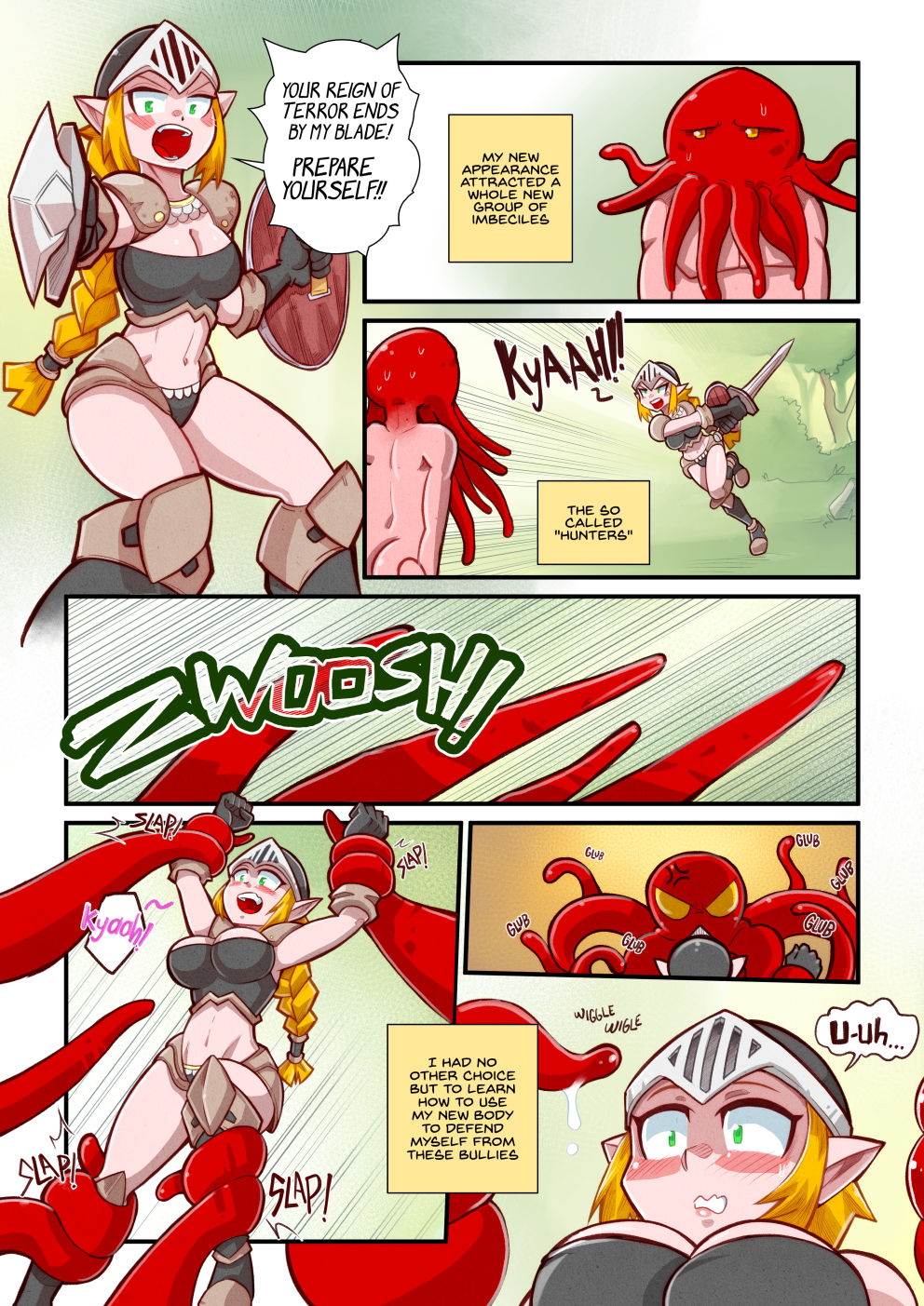Life as a Tentacle Monster in Another World page 5 full