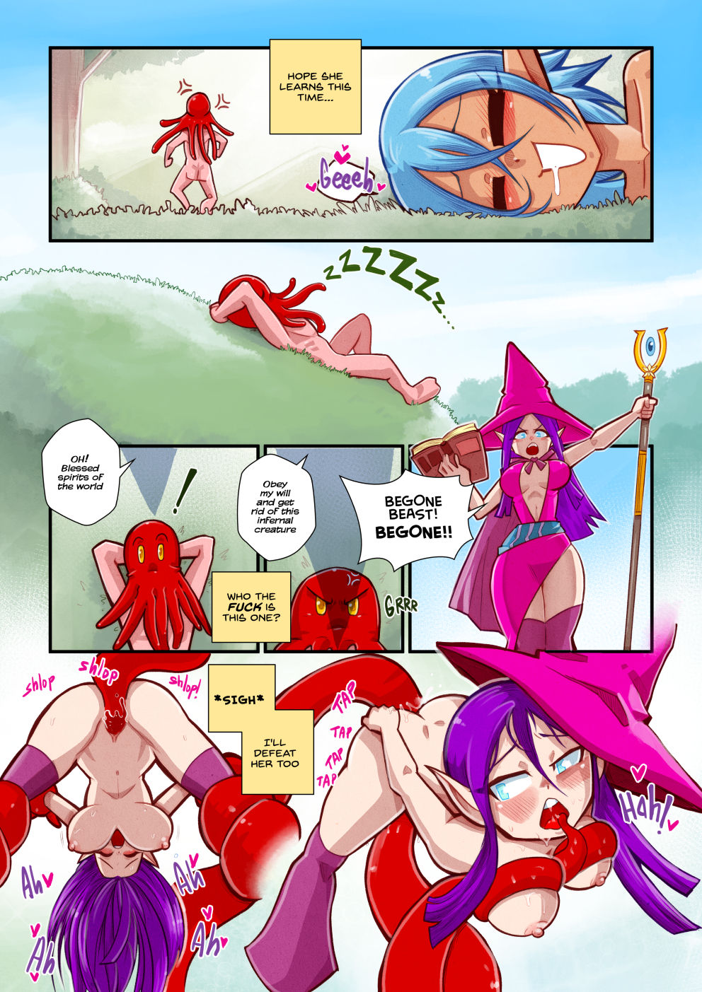 Life as a Tentacle Monster in Another World page 9 full