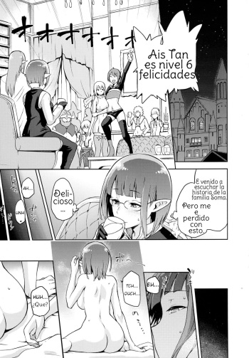 (C88) [Kacchuu Musume (Kiasa)] Sake Mochi (Iroikkaizutsu) (Dungeon ni Deai o Motomeru no wa Machigatteiru Darou ka) [Spanish] [Amaterasu] cover
