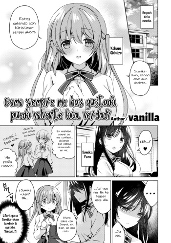 [vanilla] Zutto Suki Dattanda kara Mechakucha ni Shite mo iiyone? (2D Comic Magazine NTR Les Kanojo ga Kanojo o Netottara Vol. 1) [Spanish] [INSOMNIA] [Digital] cover