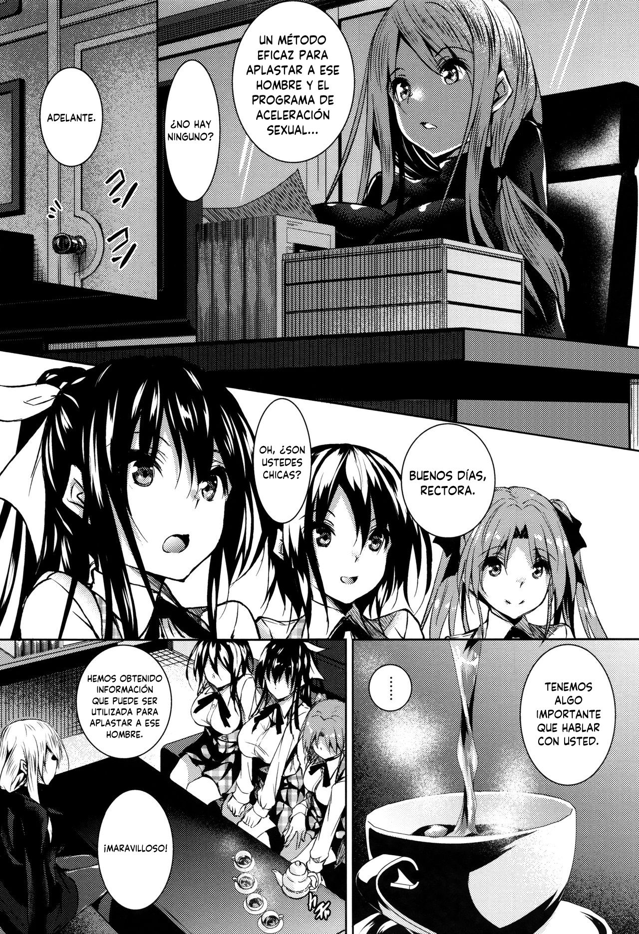 Saint Yurigaoka Jogakuen Seido-kai Ch. 4 page 1 full