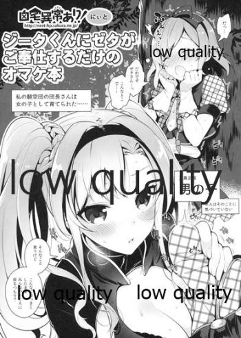 (ファータグランデ騎空祭) [自宅異常あり! (にぃと)] ジータくんにゼタがご奉仕するだけのオマケ本 (グランブルーファンタジー) cover