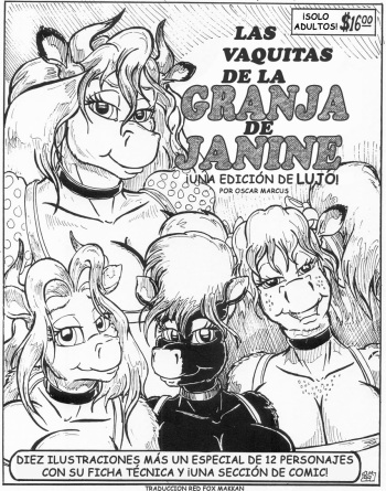 [Oscar Marcus]  Las Vaquitas De La Granja De Jamine [Spanish] [Red Fox Makkan] cover