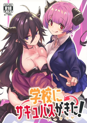 (COMITIA134) [Ikkizuka (Kizuka Kazuki)] Gakkou ni Succubus ga Kita! | Succubi Came to School! [English] [Hentai_Doctor] cover