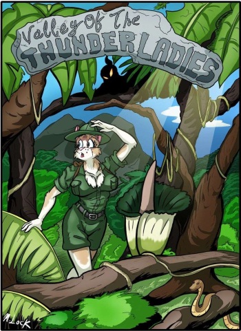 [M. Lock] Valley of the Thunder Ladies [Spanish][Español][Fc-Production][Furry] cover