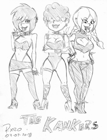 [RX120] The Kankers (Ed, Edd & Eddy) cover