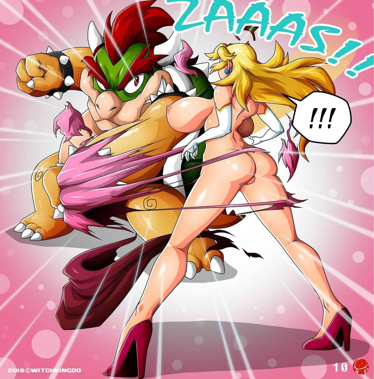 Princess Peach in: Help Me Mario! The Prequel | 피치공주 구해줘요 마리오! 프리퀄 page 11 full