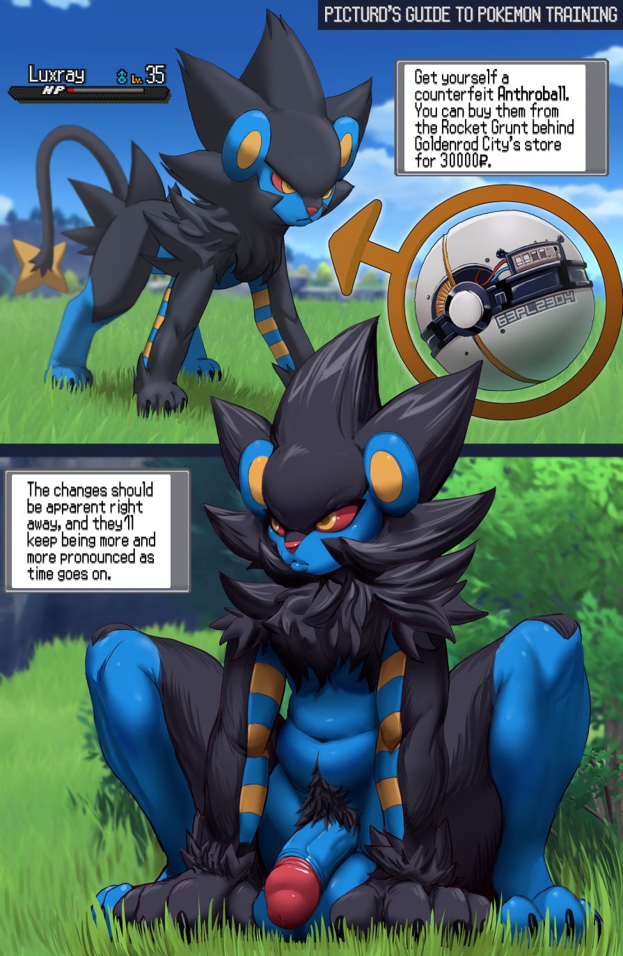 Luxray's Anthroball Training page 1 full