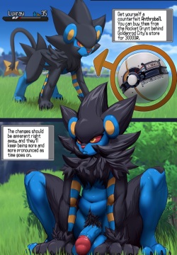 Luxray's Anthroball Training