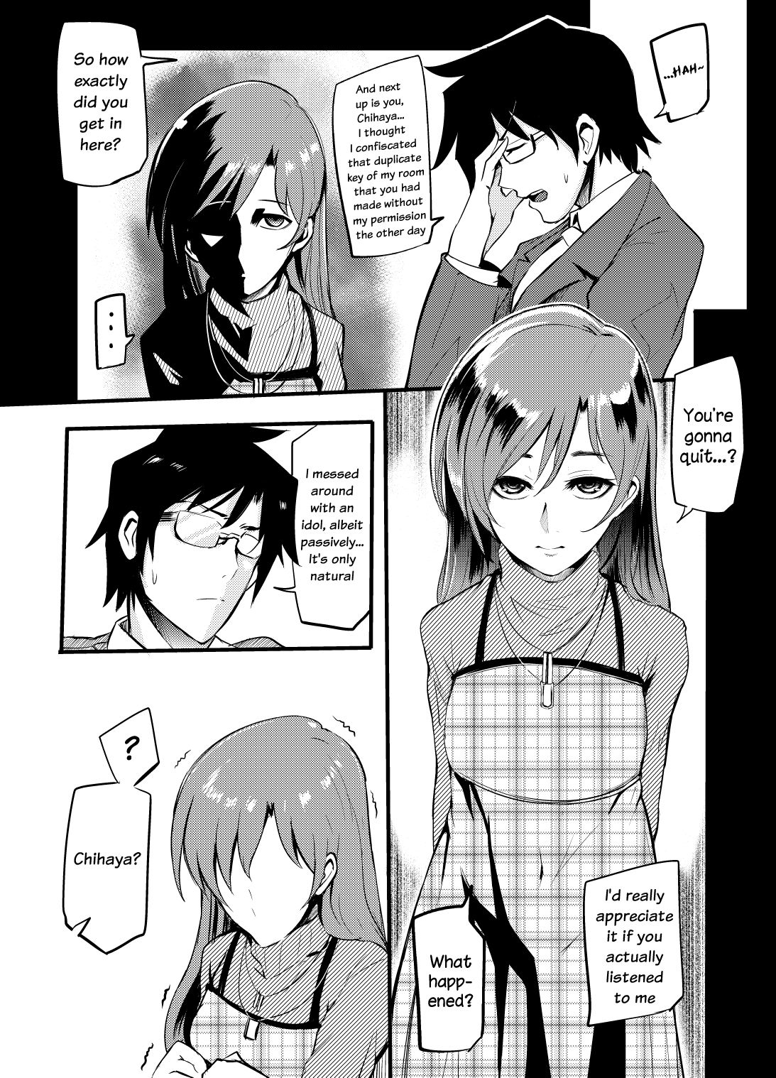 THEYANDEREM@STER -Chihaya Hen- page 3 full