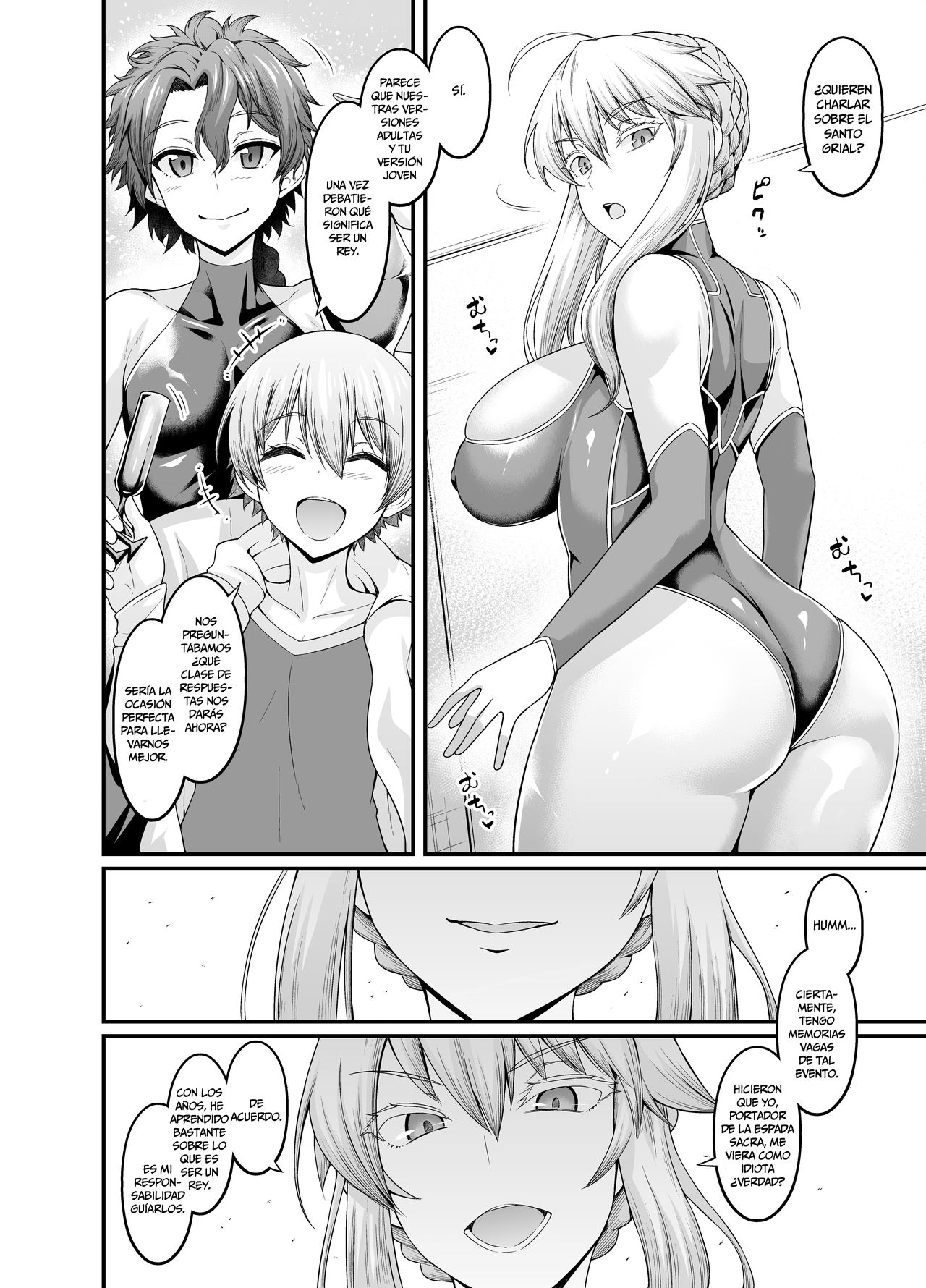 Artoria, Seihai Mondou Futatabi | Cuestionando de nuevo a Arturia sobre el Santo Grial page 1 full