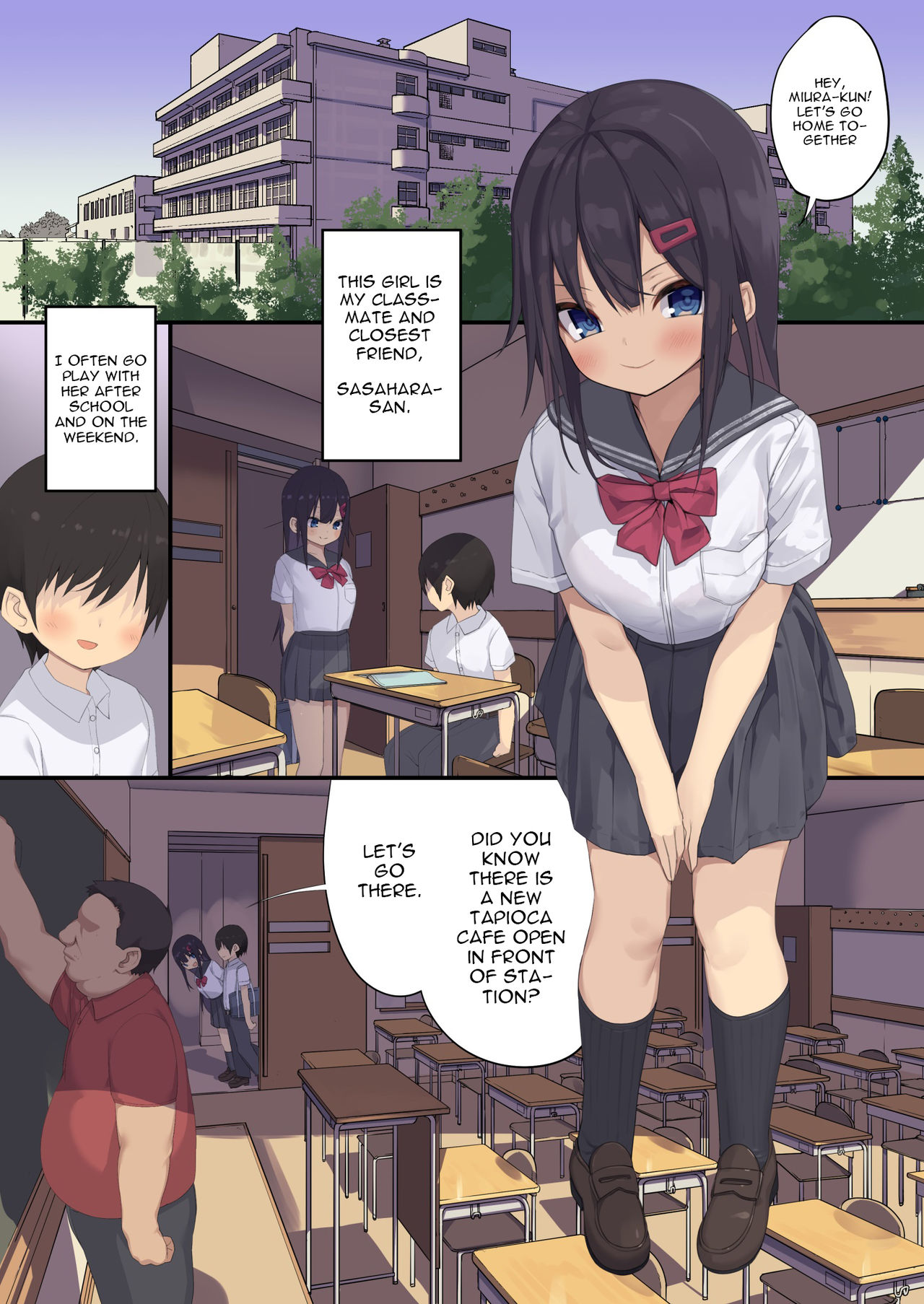 Joshi 〇〇sei wa dansei kyoushi ni NTR reru page 2 full