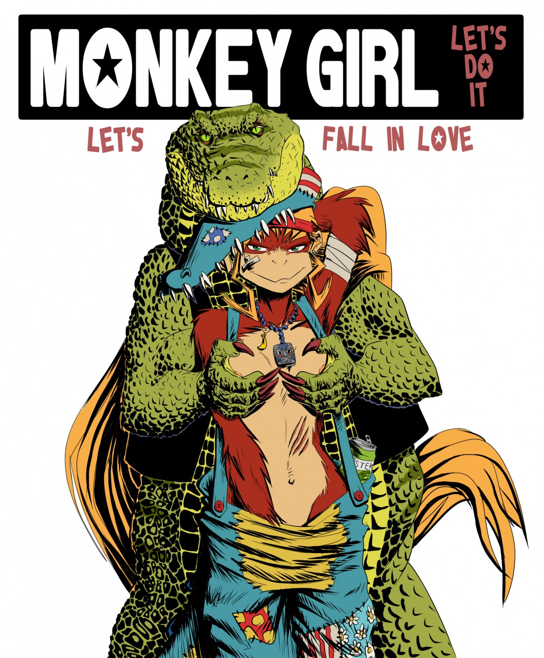 Monkey Girl page 1 full