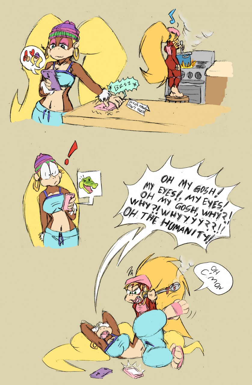 Monkey Girl page 12 full