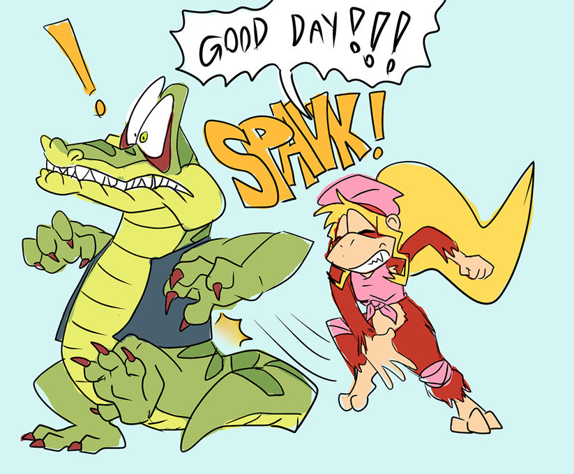 Monkey Girl page 8 full