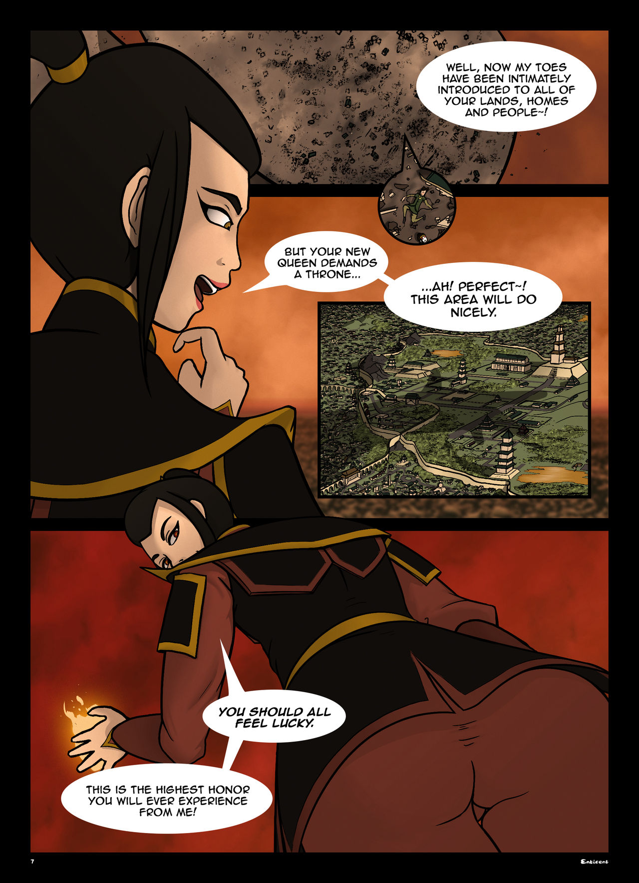 Azulas Ascension - By enticent - Page 7 - Comic Porn XXX