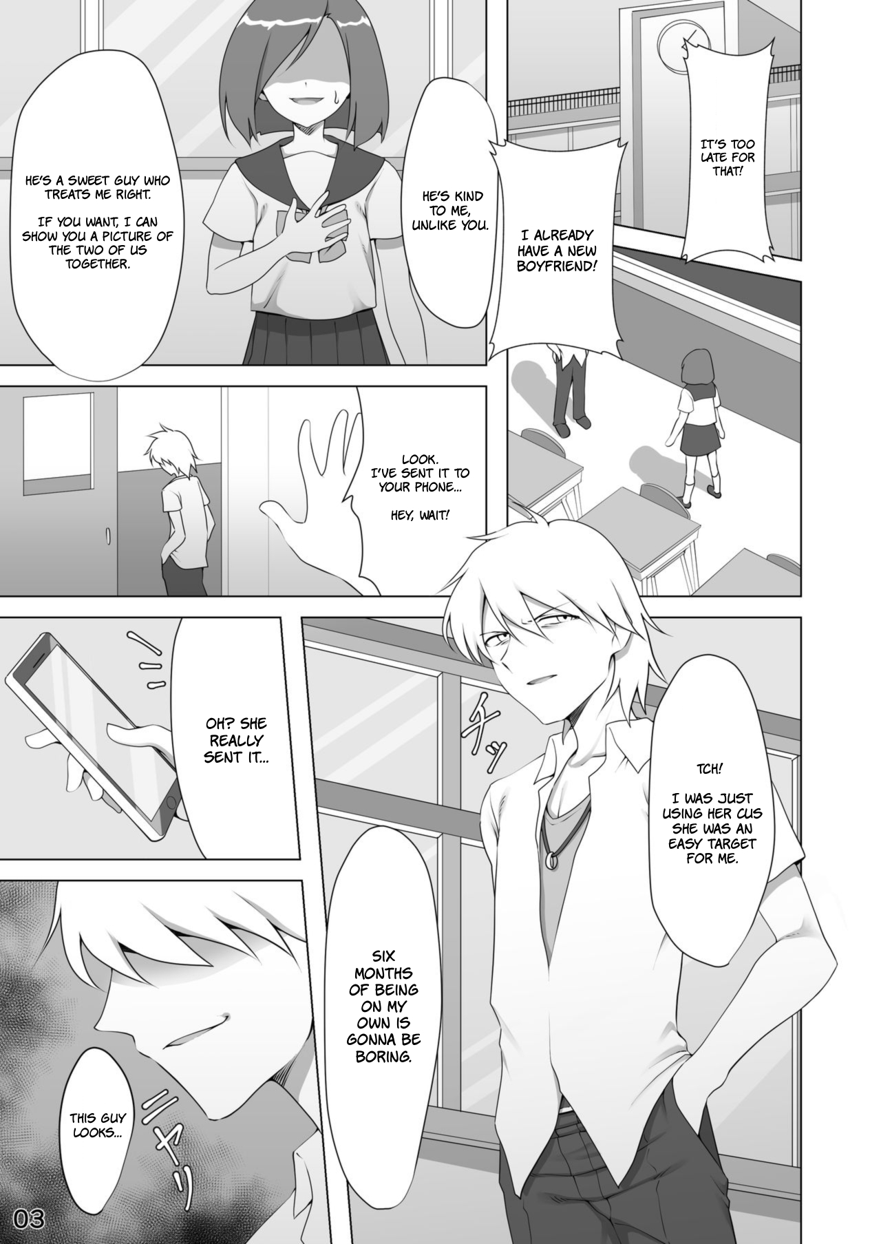 Netorare Kareshi ~Hamerareshi Bishounen~ page 3 full