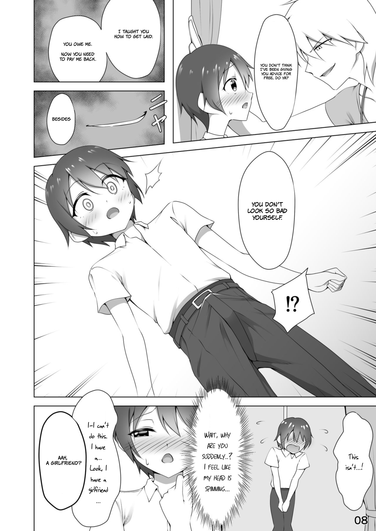 Netorare Kareshi ~Hamerareshi Bishounen~ page 8 full