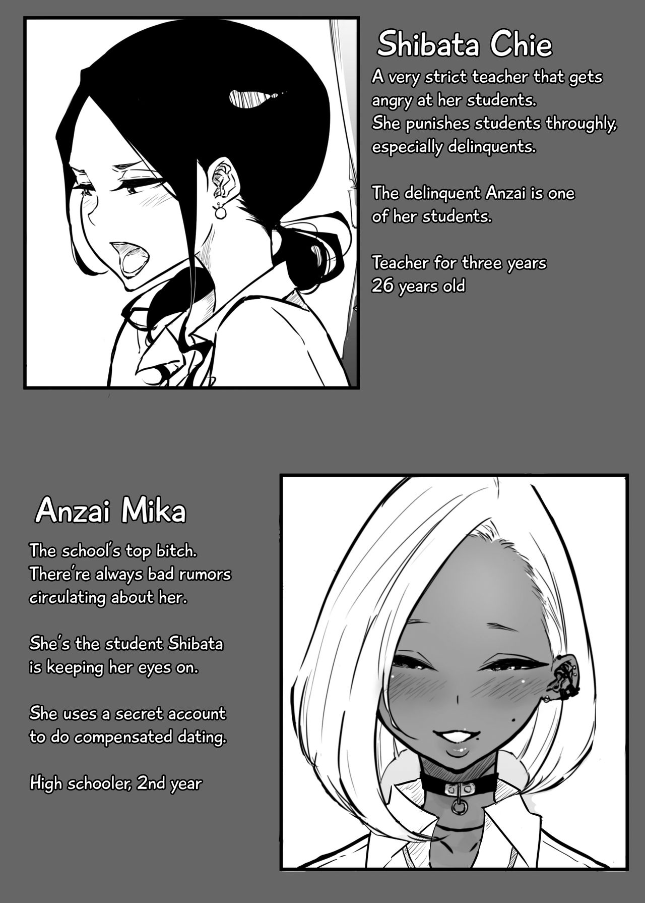 Sparta Sensei ga Oshiego no Bitch Gal ni Ecchi na Koto Sareru Hanashi | The Story of a Strict Teacher Who Got Fucked by Her Gyaru Bitch Student page 2 full
