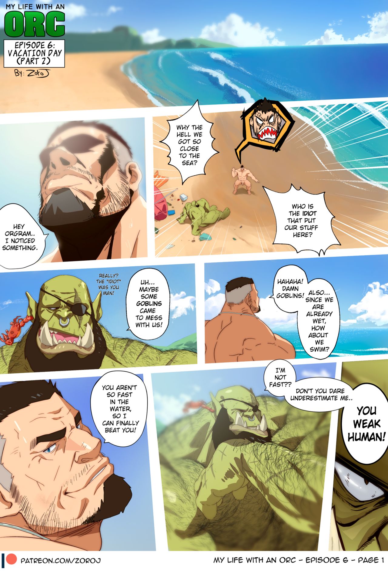 My life with an Orc - 6 page 1 full