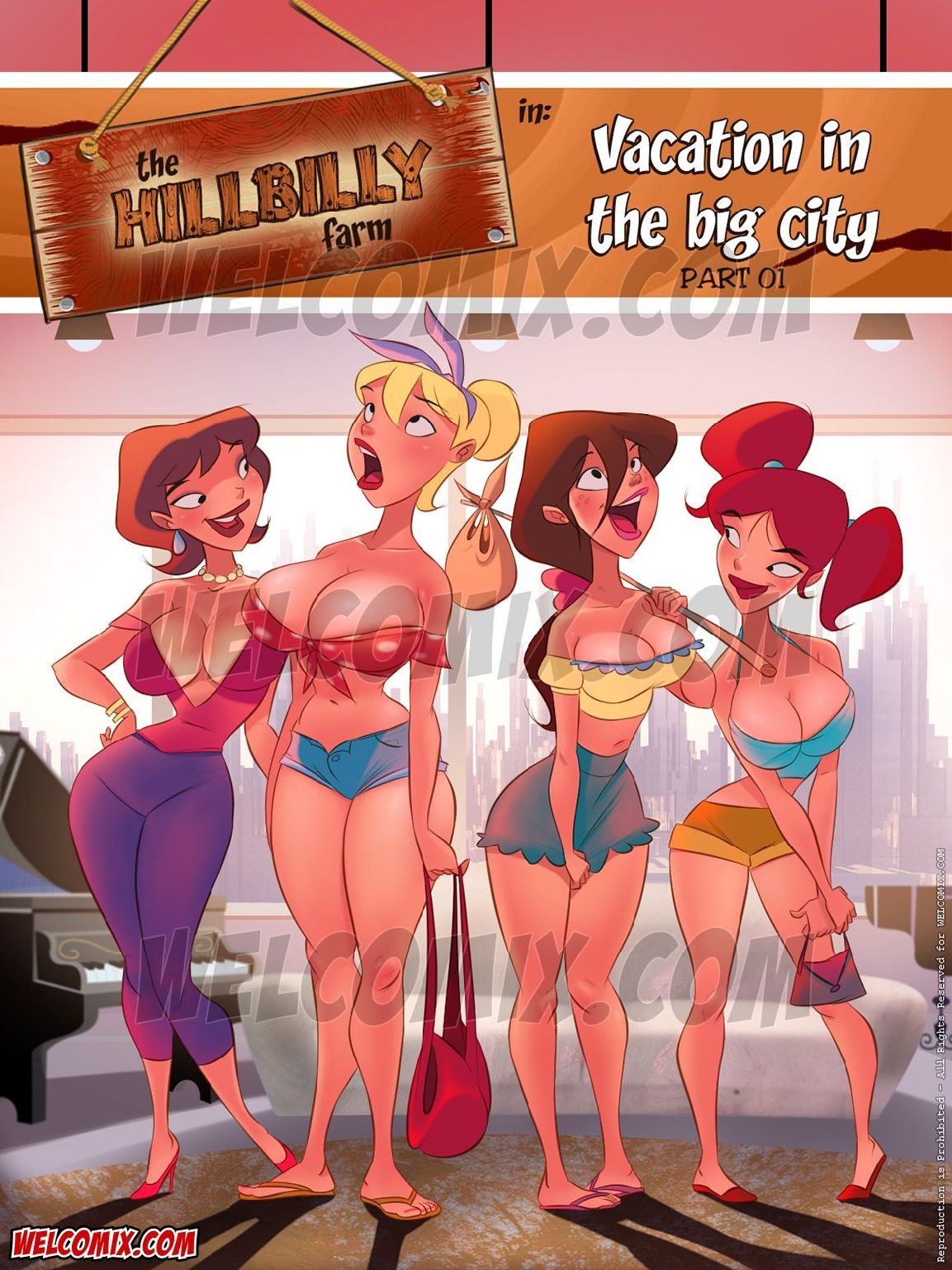 The Hillbilly Farm  - 15 - Vacation In The Big City 1 - english page 1 full