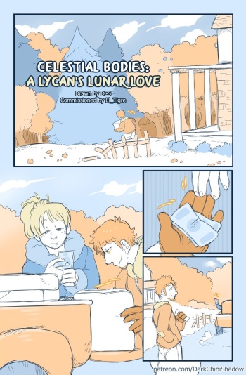 [DarkChibiShadow] Celestial Bodies: A Lycan's Lunar Love cover