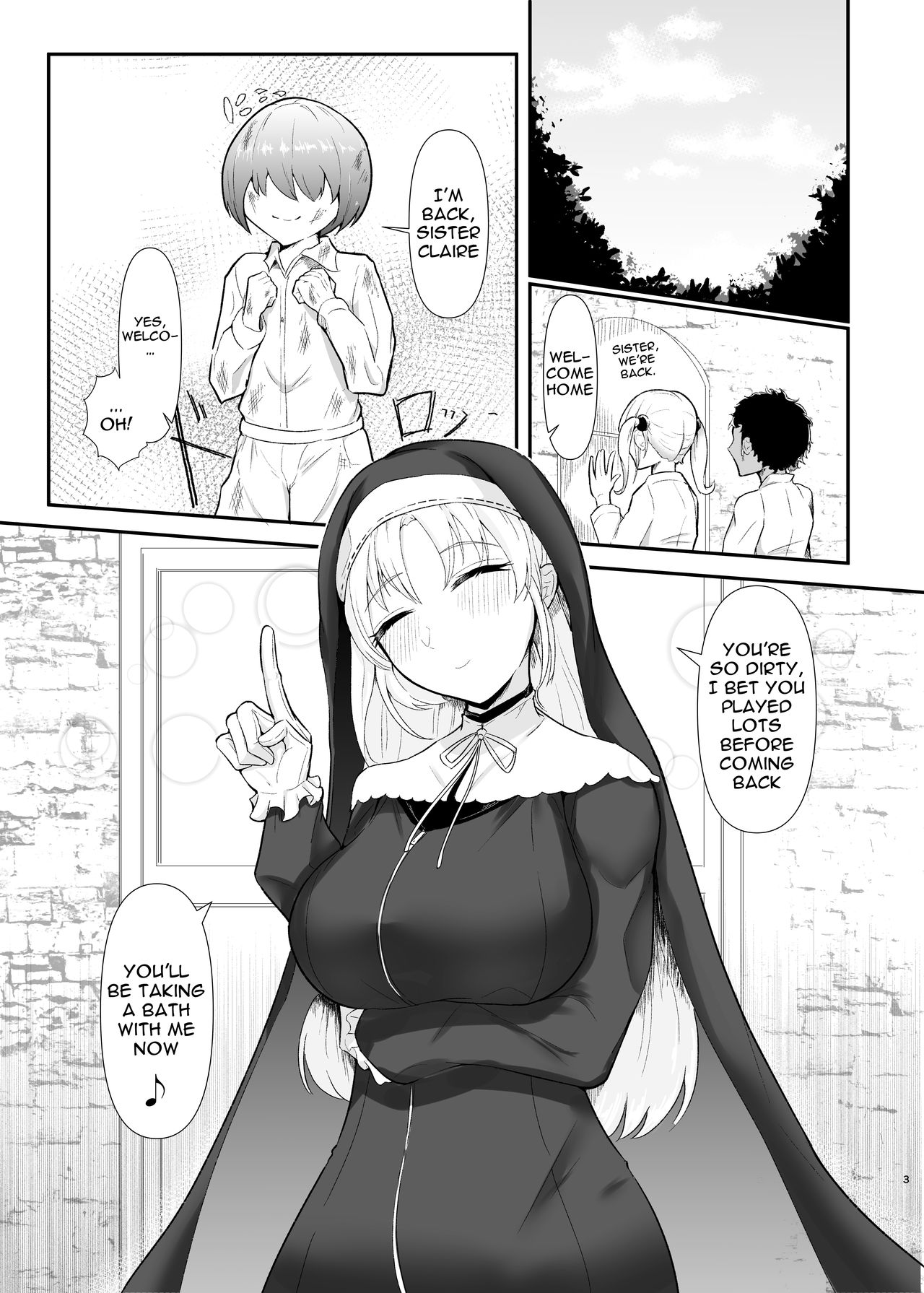Cleaire-san to Boku no Hajimete page 2 full