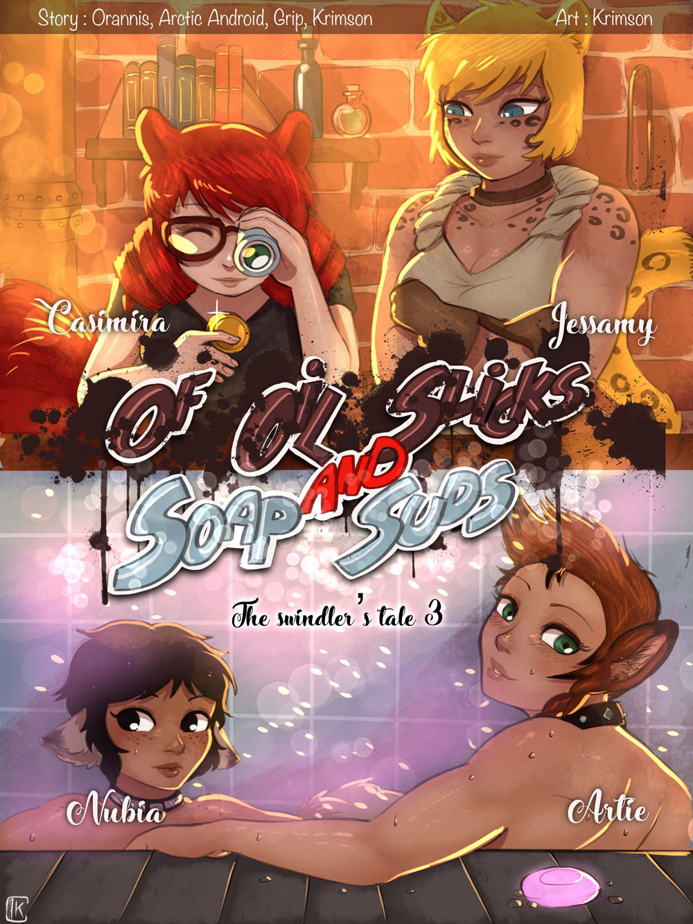 The swindler's tale part 3: Of Oil Slicks and Soap Suds page 1 full