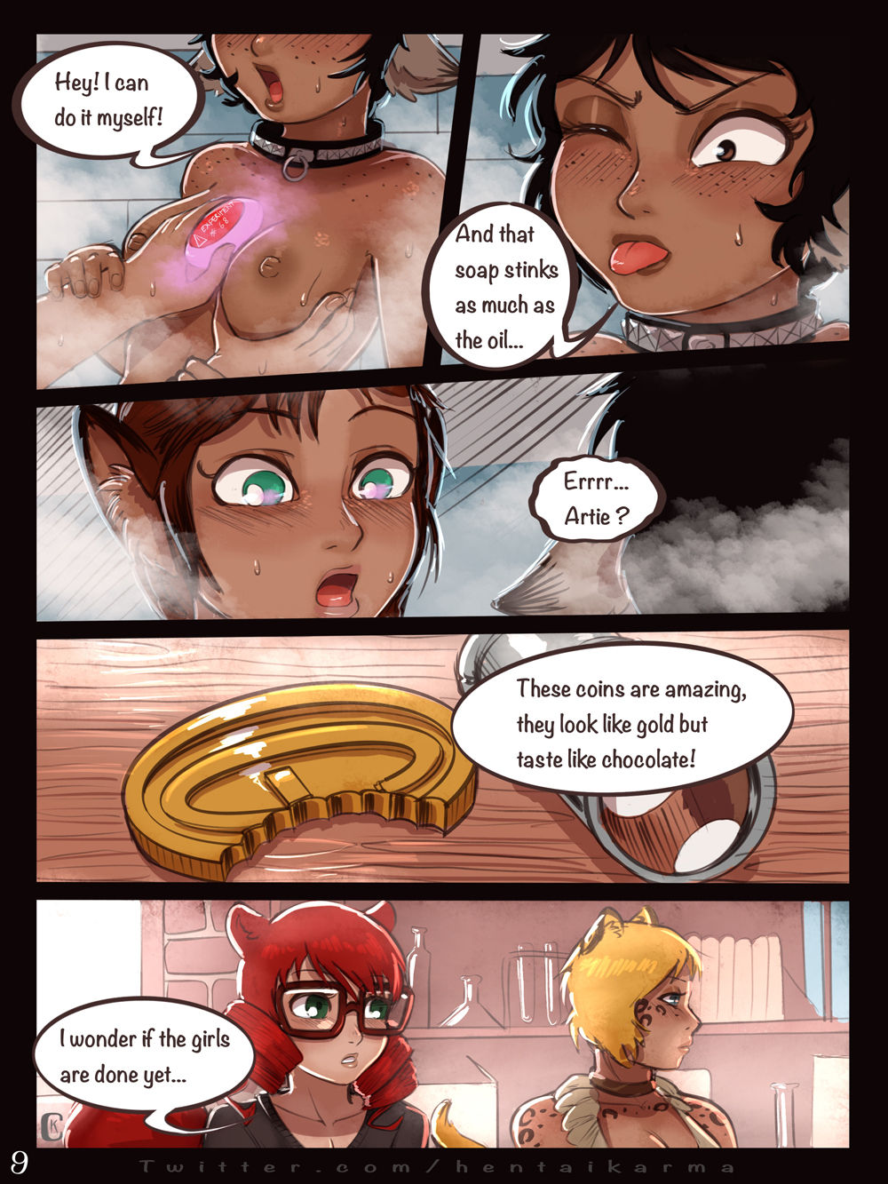 The swindler's tale part 3: Of Oil Slicks and Soap Suds page 10 full