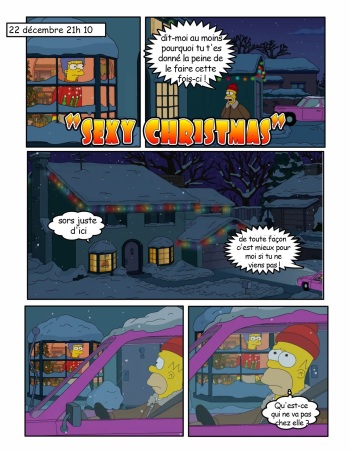 Simpsons xxx - Nöel sexy (Partie 1) (French) cover