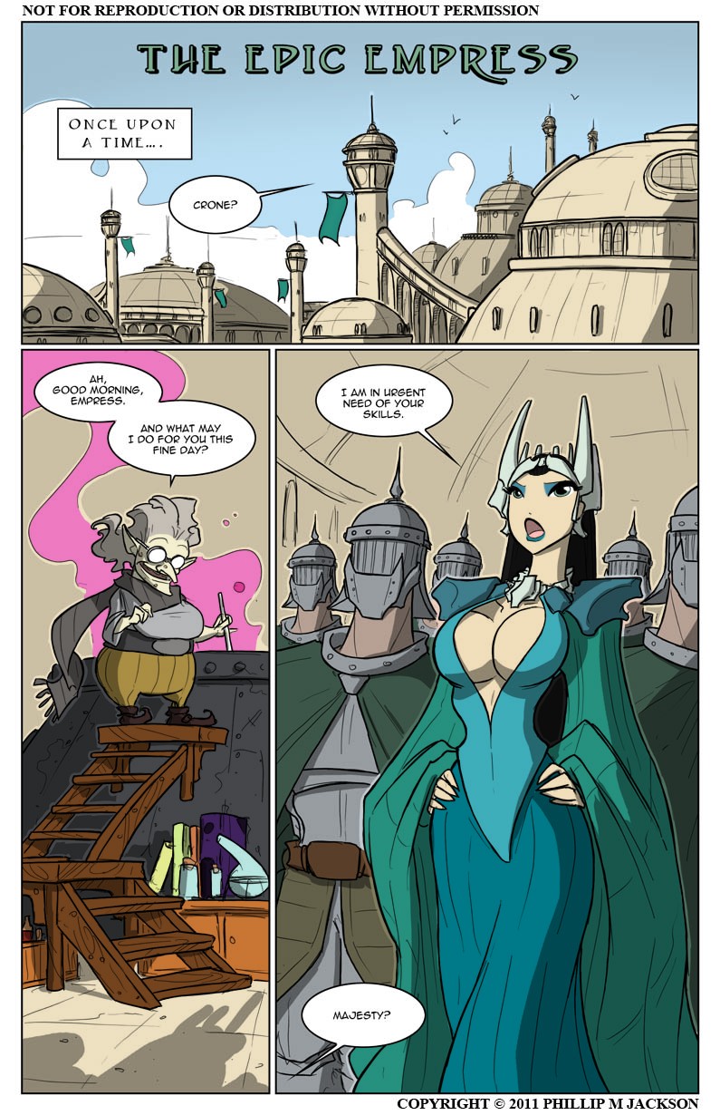 The Epic Empress page 1 full