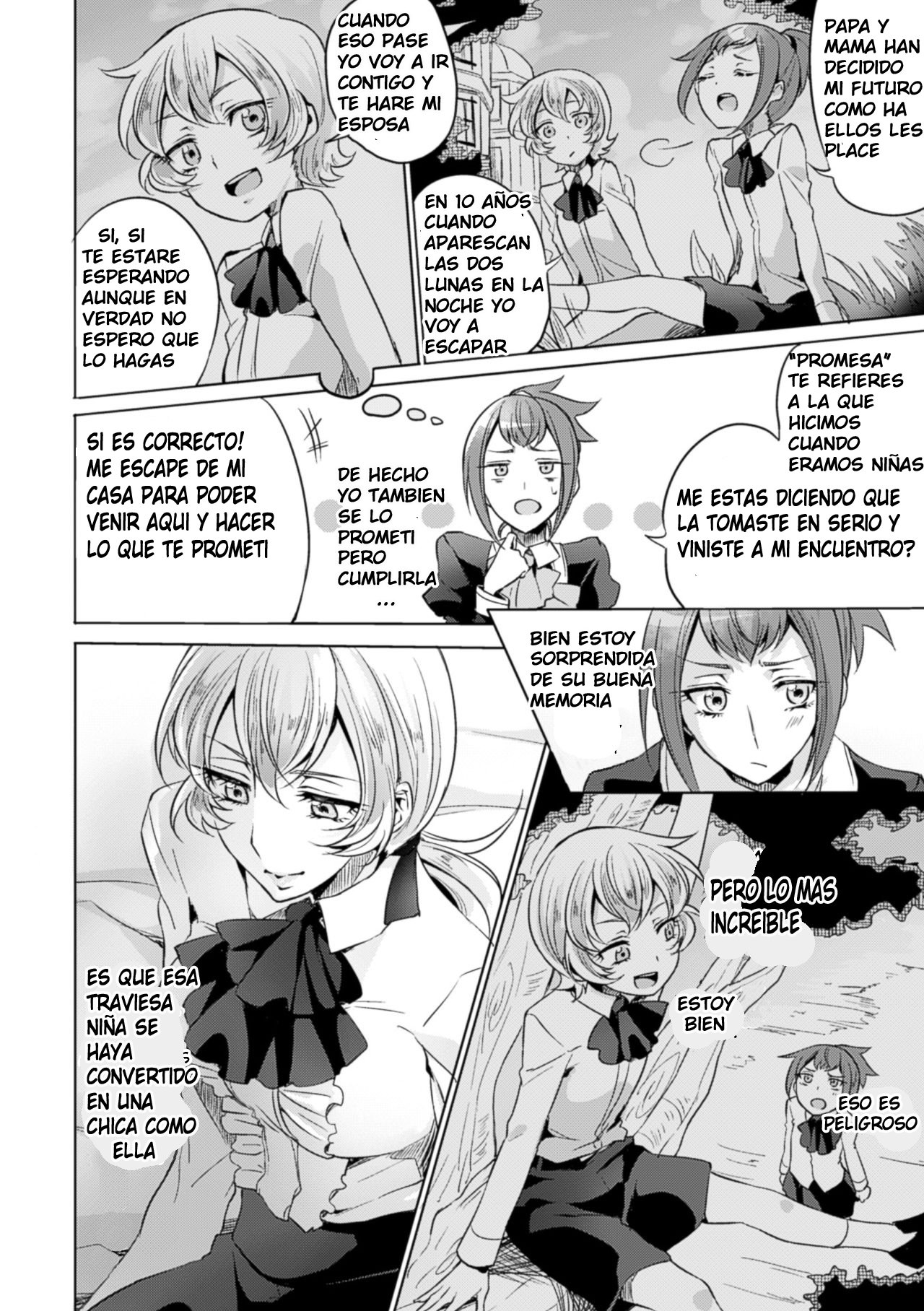 Yakusoku no Yoru ni | On the promised Night page 6 full