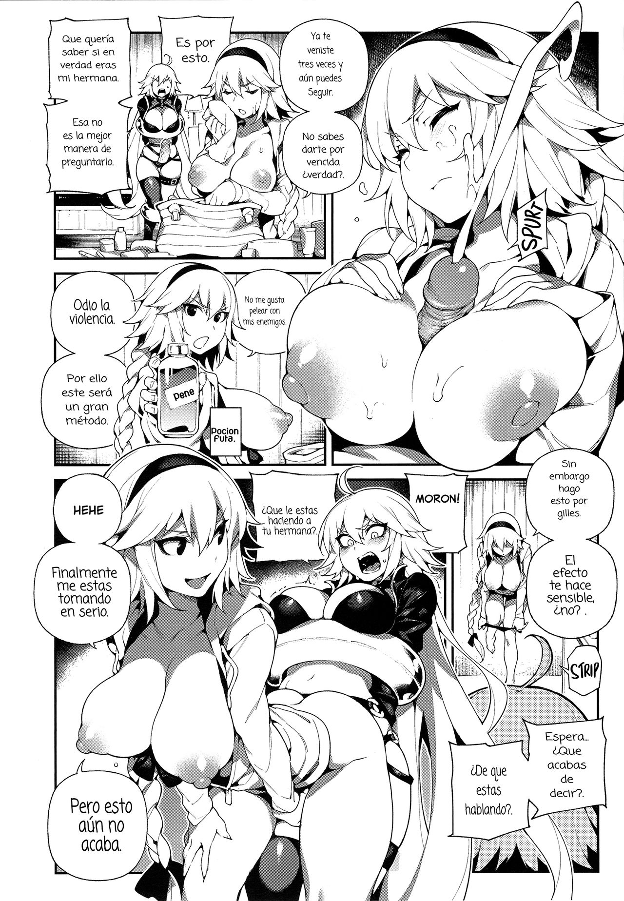 CHALDEA MANIA・Kuro & Shiro | CHALDEA MANIA・Black & White  Spanish page 8 full