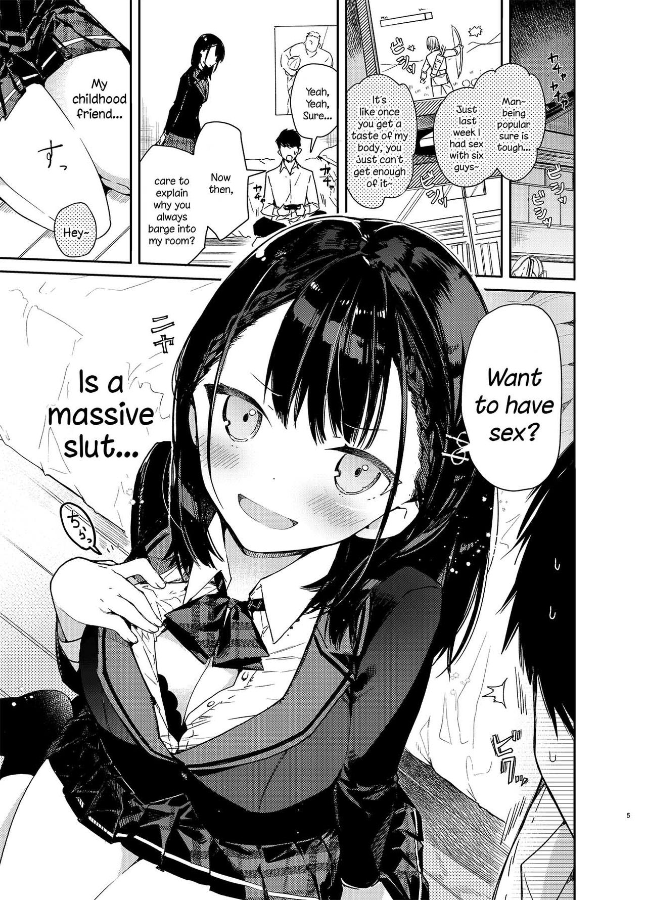 Jishou Bitch  no Osananajimi ni Tekagen Nashi Ecchi page 5 full