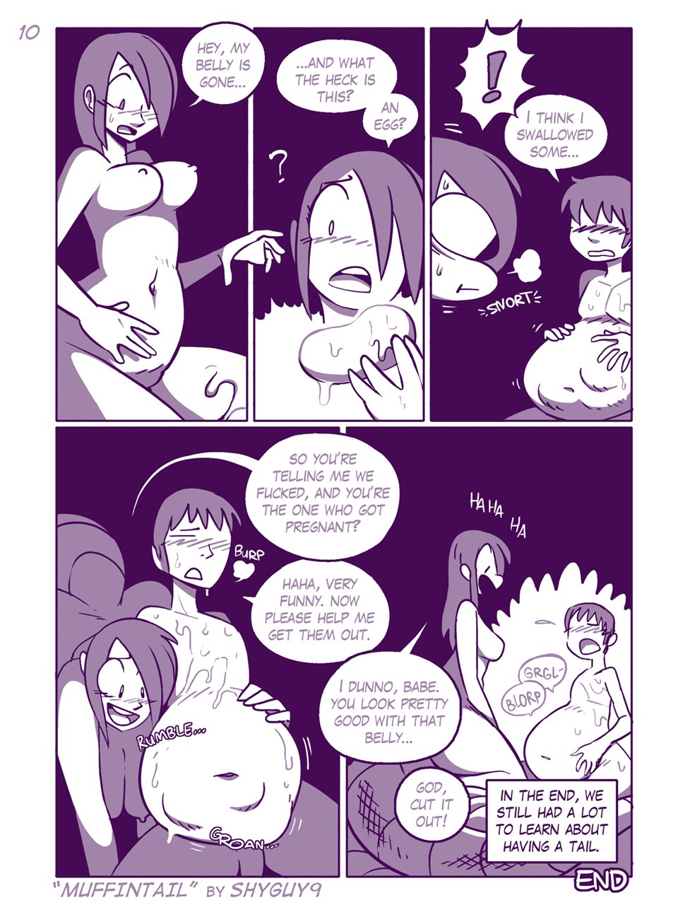 part of the BBW comic anthology Muffintop, Vol. 4. 2016. page 10 full