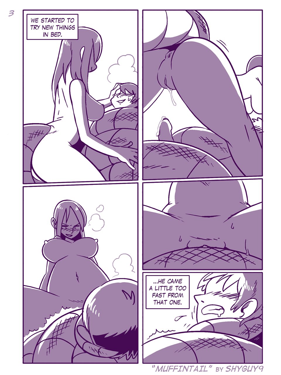 part of the BBW comic anthology Muffintop, Vol. 4. 2016. page 3 full