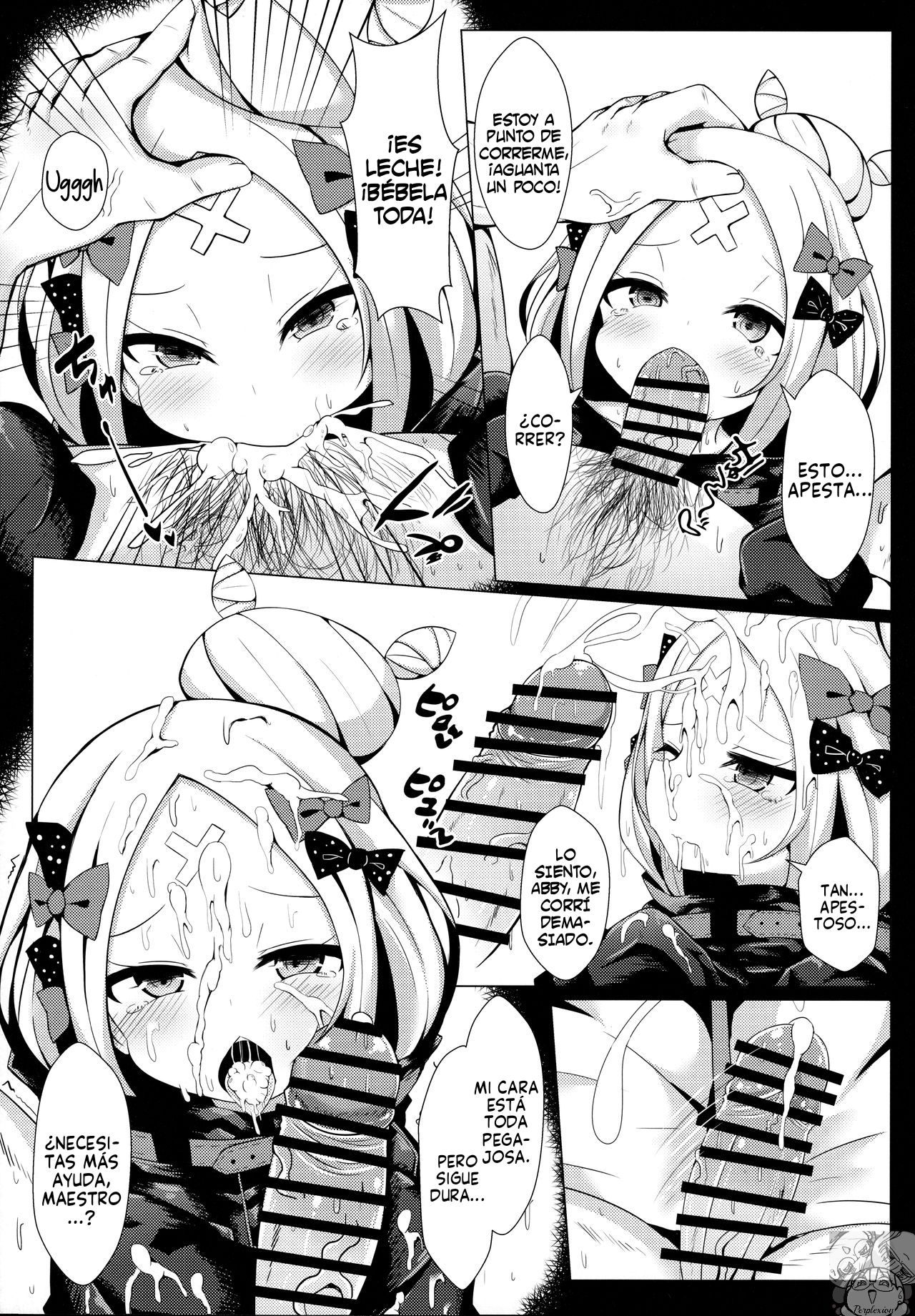Hyoushi ni Ippai Condom o Kaiteiru kedo Nakami ni wa Condom ga Nai Abigail no Usui Hon page 8 full