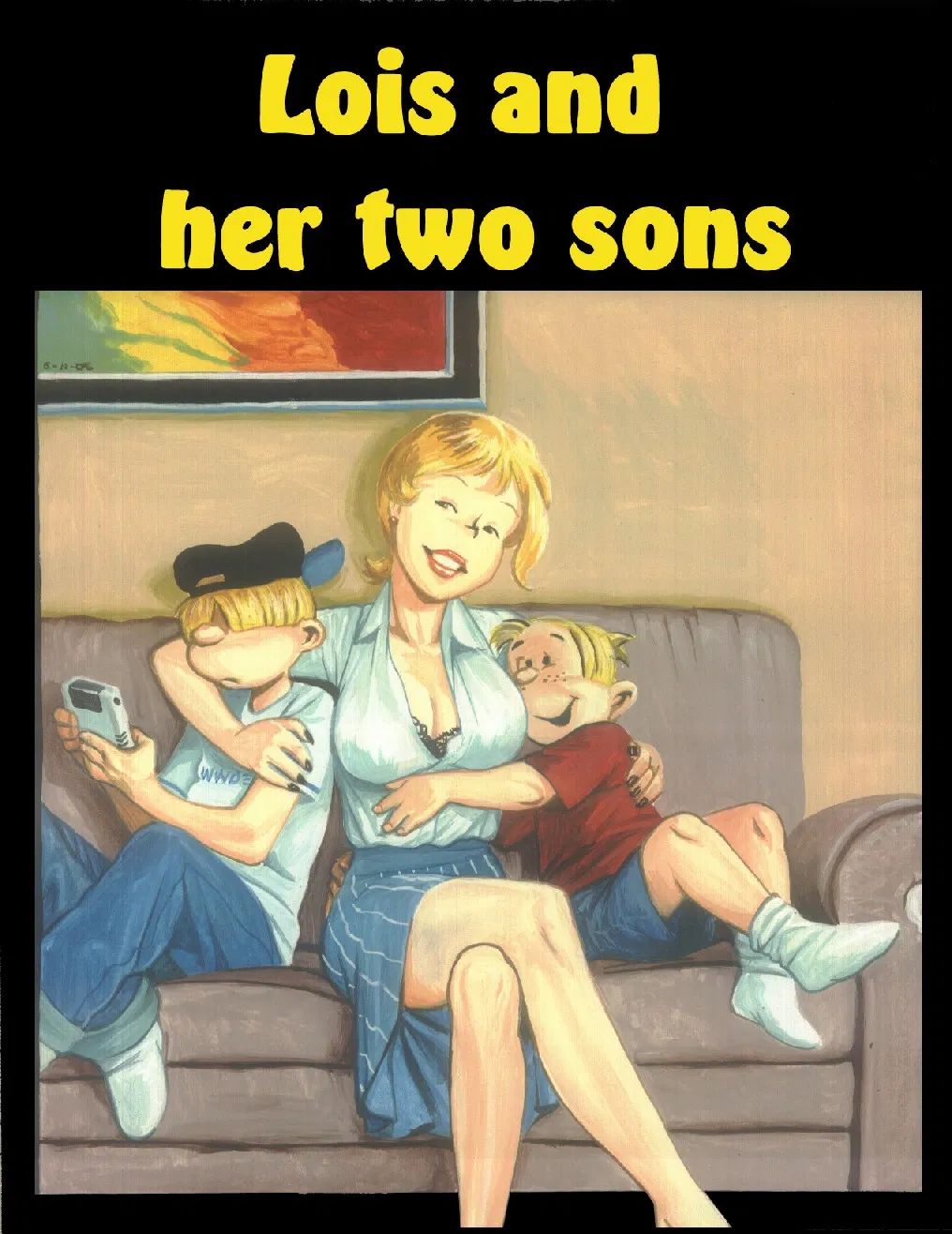 Lois And Her Two Sons   color - english page 1 full