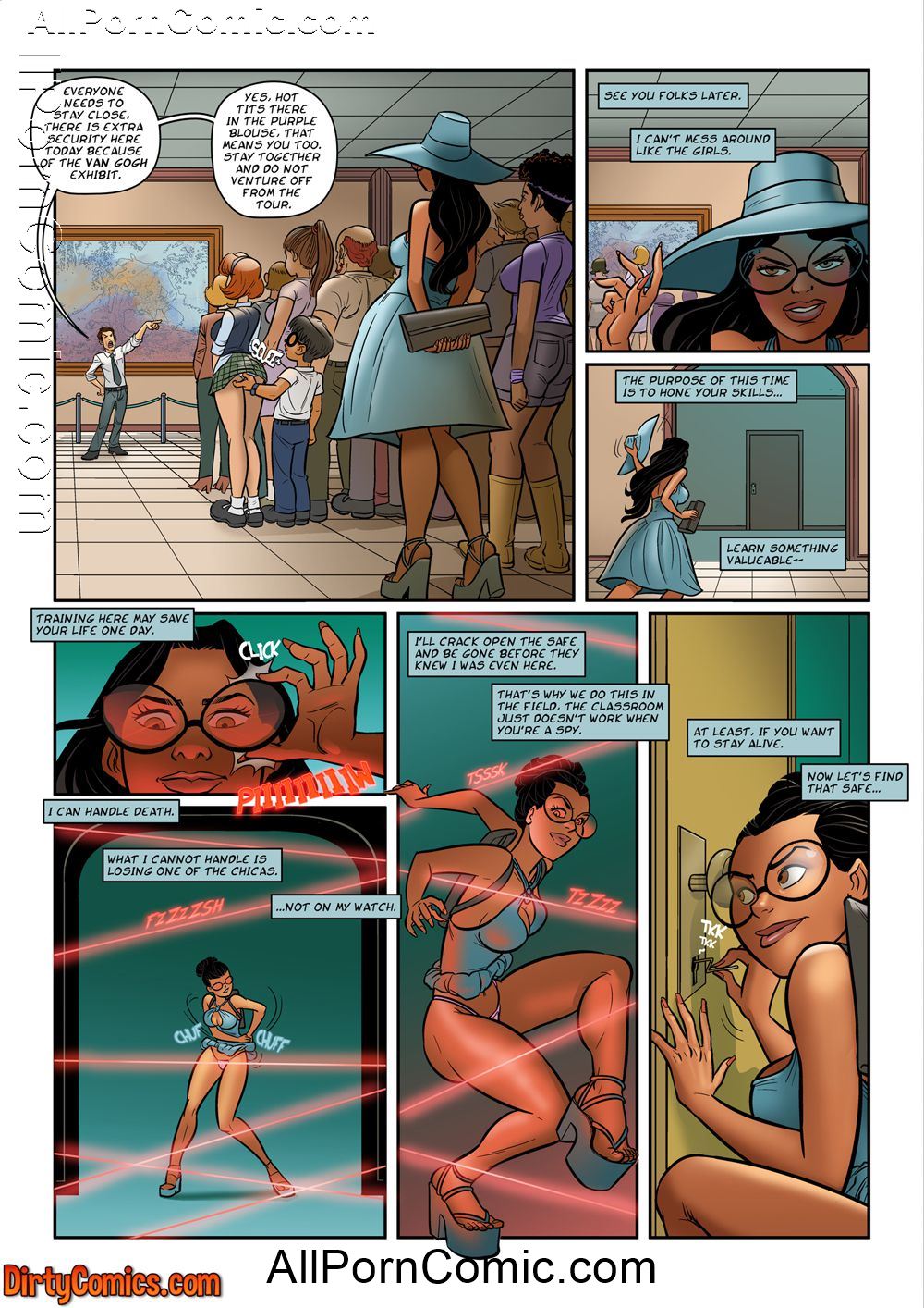 Chicas  - 28 Moose 28 - english page 7 full