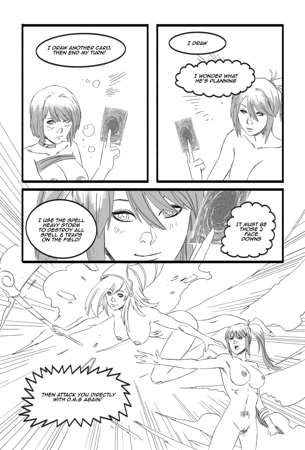 Anzu & The Shadow Game! page 9 full