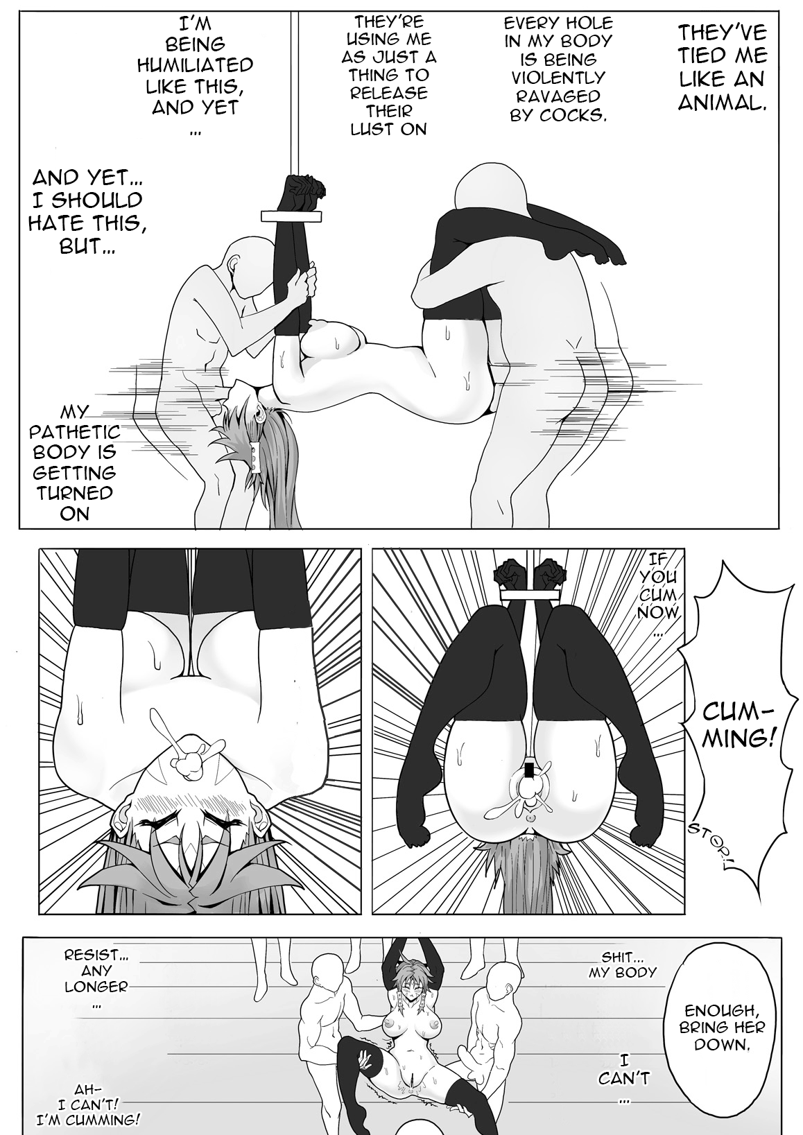 Sanzoku Joou Hobaku Rinjoku page 9 full