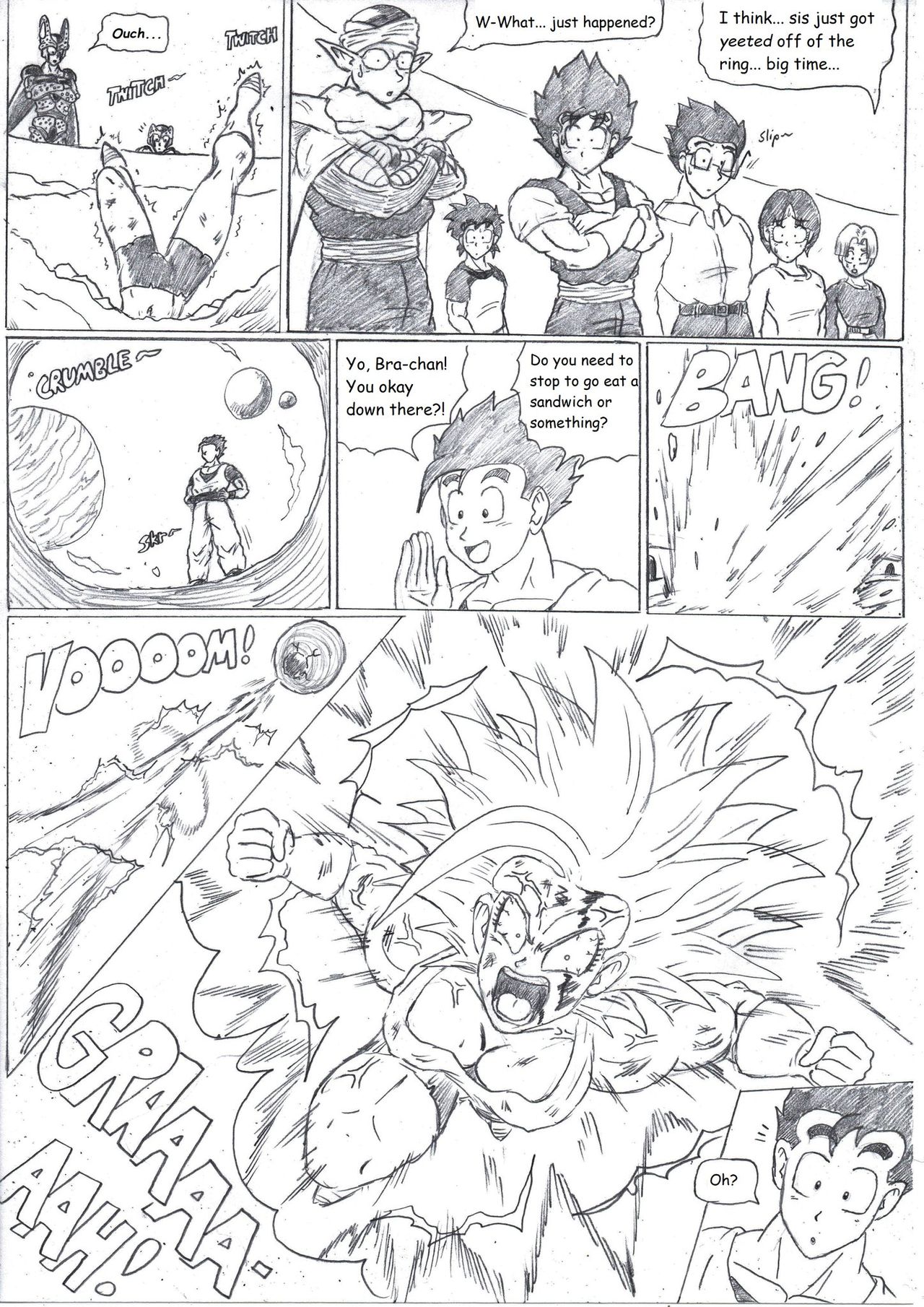 Brotherly Love - Gohan X Bra page 11 full