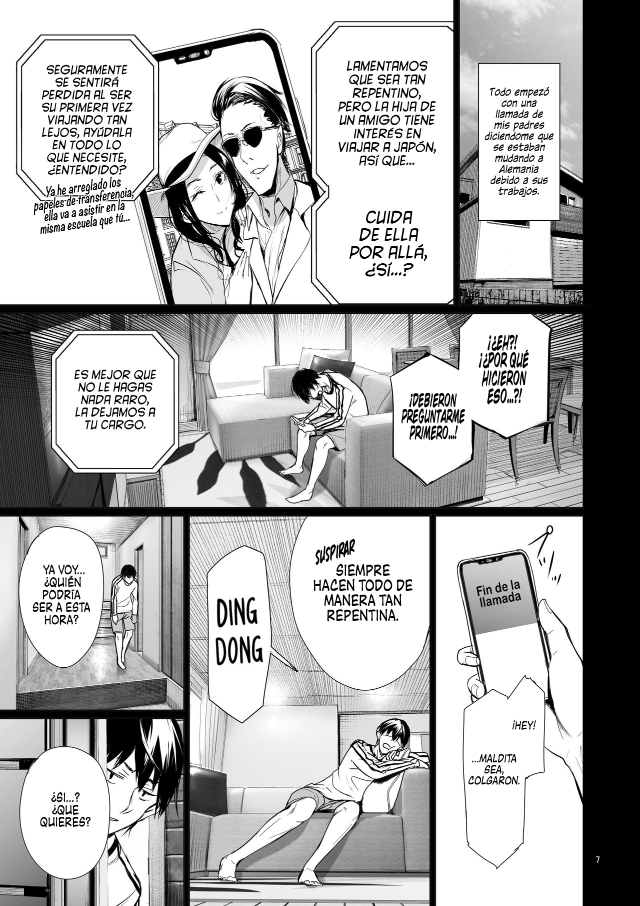 Homestay-chu no Doitsu Musume ga Issho ni Furo ni Haitte Kuru Wake | La Razón por la cual una Chica Alemana está tomando un baño Conmigo durante su estadía page 7 full