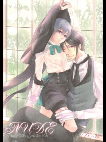 (SUPER24) [Pink Kitten (Naokichi.)] NUDE (Kuroshitsuji) [English] [prince-lordie] cover