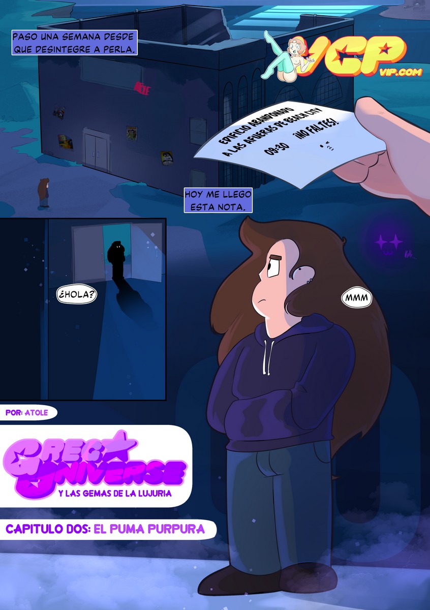 - Greg Universe y las gemas de la lujuria 2: Puma Púrpura -  -  -  - Complete page 1 full