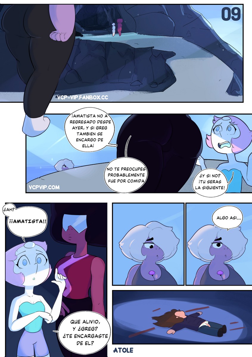 - Greg Universe y las gemas de la lujuria 2: Puma Púrpura -  -  -  - Complete page 10 full