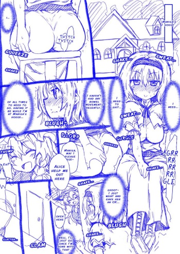 [Kaibutsu o Koeta Kaibutsu] Alice to Marisa no Kuso Kiss | Alice and Marisa's Smelly Kiss (Touhou Project) [English] cover