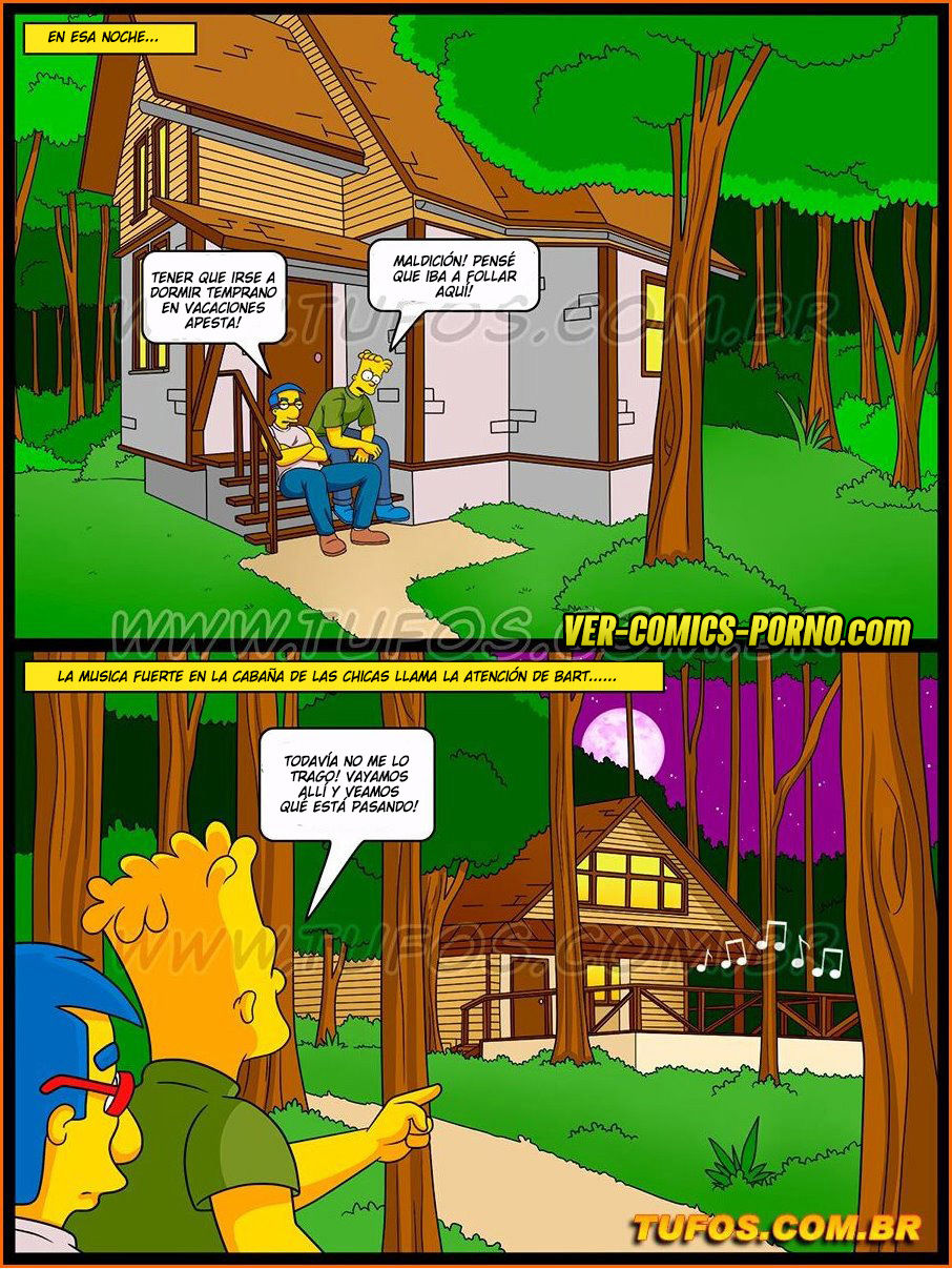 Vacaciones En El Campamento Krusty  Los Simpsons page 11 full