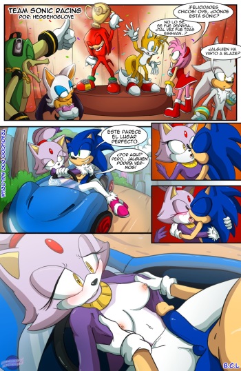 [HedgehogLove] Team Sonic Racing (Sonic the Hedgehog) [Spanish] [Malorum] cover
