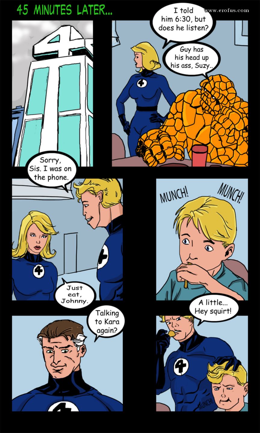 Susan and Franklin - Fantastic Four page 6 full